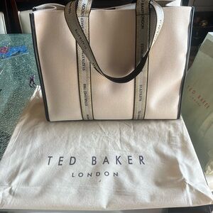 Ted Baker Large Cream Tote Bag